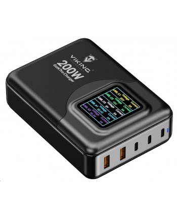 Viking Ładowarka nabíječka USB GaN 200W PD Pro