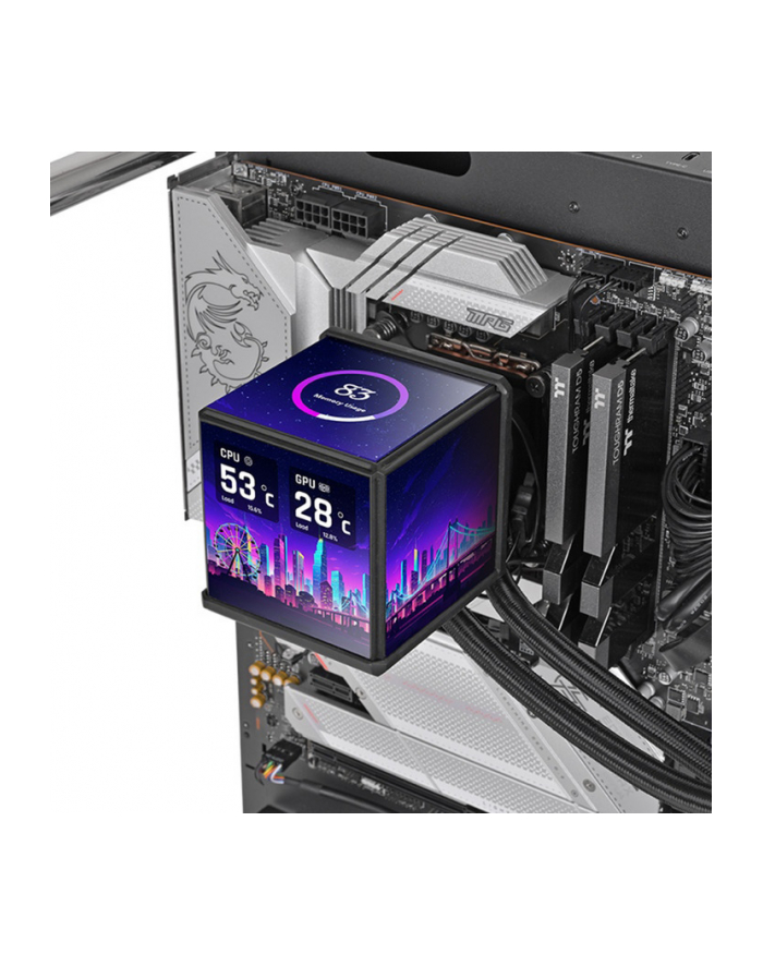 thermaltake Chłodzenie wodne - AIO MINECUBE 360 Ultra ARGB LCD główny
