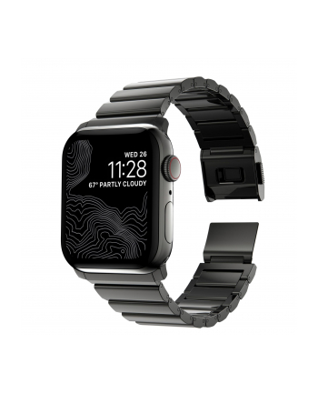 Nomad Strap Stainless Steel Graphite black V2 42/44/45/49mm