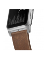 Nomad Strap Modern Lthr. Brown Connect. Silver 46/49mm - nr 7