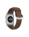 Nomad Strap Trad. Lthr. Brown Connect. Silver 42/44/45/49mm - nr 4