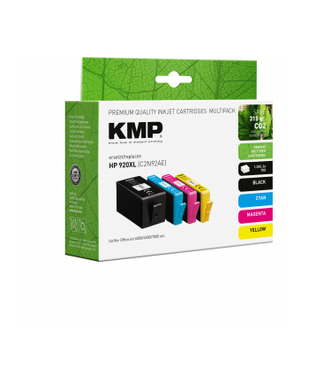 KMP Vorteilspack BK/C/M/Y ersetzt HP C2N92AE No. 920 XL nr 2
