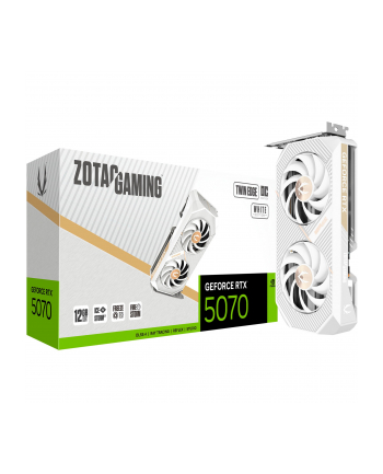 zotac Karta graficzna GeForce RTX 5070 TWIN EDGE OC WHITE 12GB GDDR7 192bit nr 1
