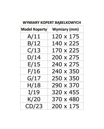 bstech Koperta bąbelkowa H18 100 szt 290x370