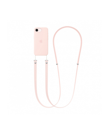apple Pasek na ramię - jasnoróżowy