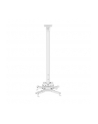 neomounts Uchwyt sufitowy do projektora CL25-550WH1 h:74,5-114,5 cm biały - nr 15