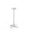 neomounts Uchwyt sufitowy do projektora CL25-550WH1 h:74,5-114,5 cm biały - nr 2