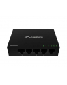 lanberg Switch DSM1-1005 5X 1GB/S niezarządzalny Gigabit Ethernet Desktop 12V ( obudowa metalowa) - nr 1