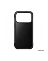 Nomad Rugged skorzane etui IP 17 Pro Black Horween - nr 3