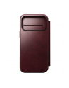 Nomad Modern Leather Folio iPhone 17 Pro Max bordowy  H. - nr 1