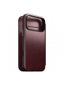 Nomad Modern Leather Folio iPhone 17 Pro Max bordowy  H. - nr 7
