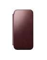 Nomad Modern Leather Folio iPhone 17 Pro Max bordowy  H. - nr 8
