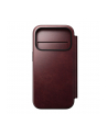 Nomad Modern Leather Folio iPhone 17 Pro bordowy Horween - nr 1