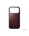 Nomad Modern skorzane etui iPhone 17 Pro Burgundy Horween - nr 3