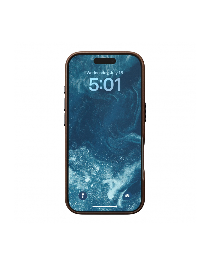 Nomad Traditional Leather Case iPhone 16 Pro Brown główny