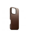 Nomad Traditional Leather Case iPhone 16 Pro Brown - nr 15