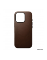Nomad Traditional Leather Case iPhone 16 Pro Brown - nr 16