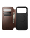Nomad Modern Leather Folio iPhone 17 Pro Max Rustic brazowy - nr 9