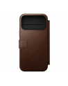 Nomad Modern Leather Folio iPhone 17 Pro Max brazowy - nr 3