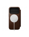 Nomad Modern Leather Folio iPhone 17 Pro brazowy - nr 2