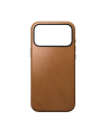 Nomad Modern skorzane etui iPhone 17 Pro Max English Tan - nr 1