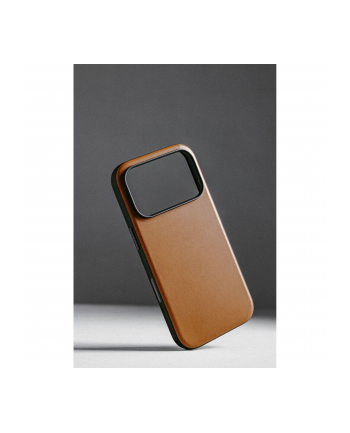 Nomad Modern skorzane etui iPhone 17 Pro English Tan