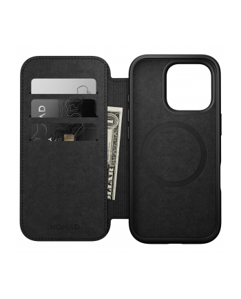 Nomad Modern Leather Folio iPhone 16 Pro Brown