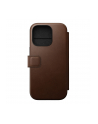 Nomad Modern Leather Folio iPhone 16 Pro Brown - nr 3