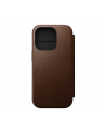 Nomad Modern Leather Folio iPhone 16 Pro Brown - nr 5