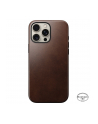 Nomad Modern skorzane etui do IP 16 Pro Max Rustic brown Horween - nr 10