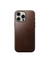 Nomad Modern skorzane etui do IP 16 Pro Max Rustic brown Horween - nr 1
