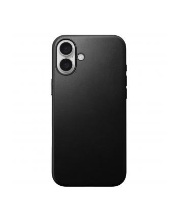 Nomad Modern Leather Case iPhone 16 Plus Black