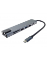 Premiumcord adaptér usb-c na hdmi + usb3.0 + usb2.0 + pd + sd/tf + - nr 2