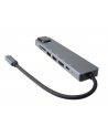 Premiumcord adaptér usb-c na hdmi + usb3.0 + usb2.0 + pd + sd/tf + - nr 3
