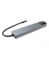 Premiumcord adaptér usb-c na hdmi + usb3.0 + usb2.0 + pd + sd/tf + - nr 4