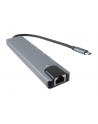 Premiumcord adaptér usb-c na hdmi + usb3.0 + usb2.0 + pd + sd/tf + - nr 5