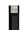 Adapter USB Bury Lightning - microUSB Czarny - nr 2