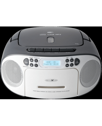 Reflexion Radio-CD DAB+, DAB, fale metrowe (VHF) biały, szary nr 1