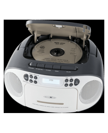 Reflexion Radio-CD DAB+, DAB, fale metrowe (VHF) biały, szary nr 2