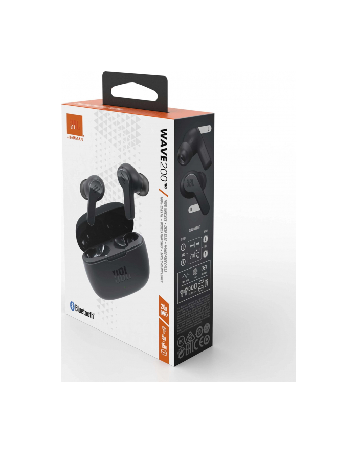 JBL Wave 200TWS Czarna główny