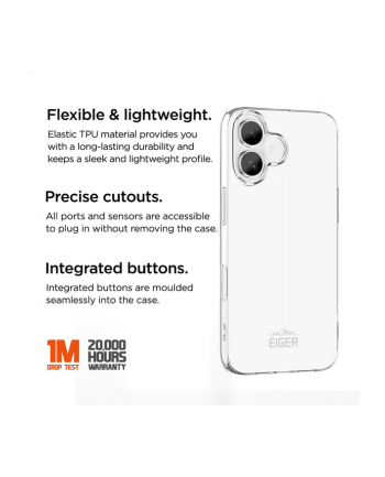 Eiger Egca00616 Pokrowiec Na Telefon Komórkowy 15 5 Cm Przezroczysty nr 2