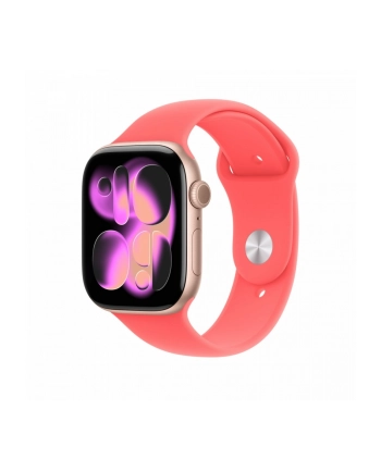 apple Pasek sportowy w kolorze różowej guawy do koperty 46 mm - rozmiar S/M