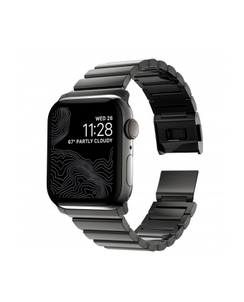 Nomad Strap Stainless Steel Graphite black V2 42/44/45/49mm
