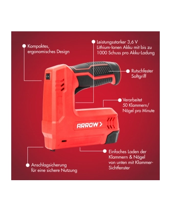 Arrow E21 Cordless Electric Staple Gun