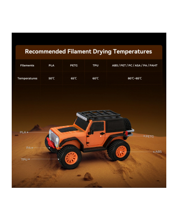 Creality Space Pi X4 Filament Dryer nr 1