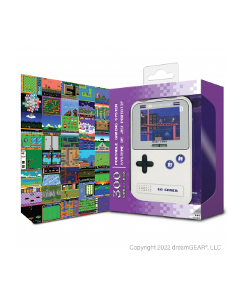dreamGear My Arcade Go Gamer Classic (300 in 1) Gray 'amp; Purple nr 1