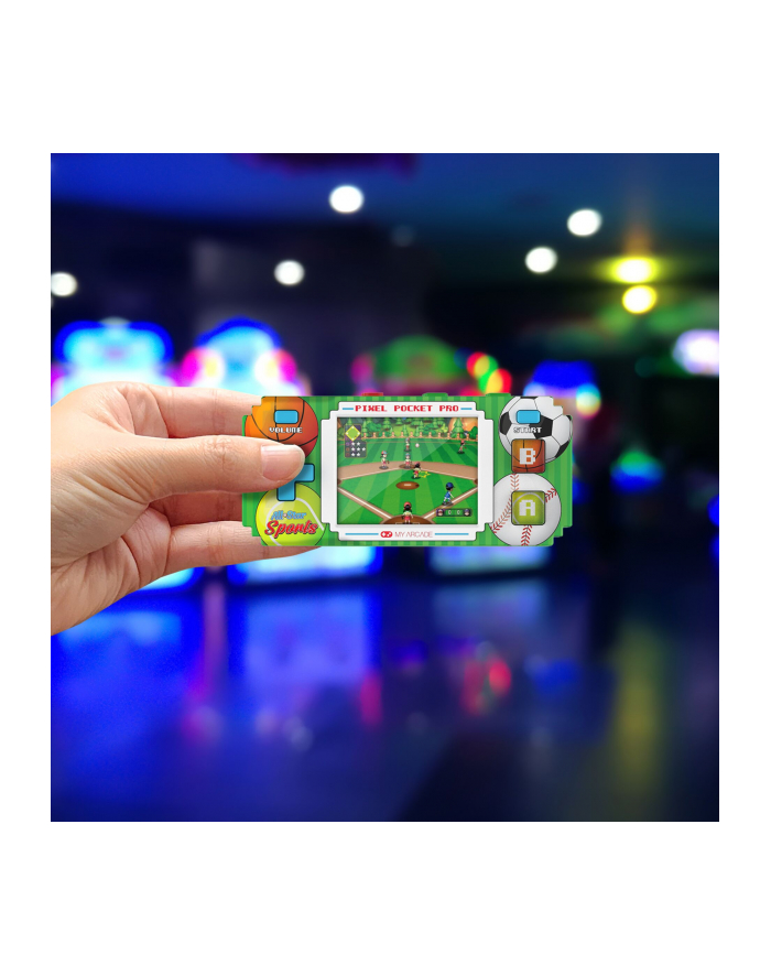 dreamGear My Arcade PIXEL POCKET PRO ALL-STAR SPORTS główny