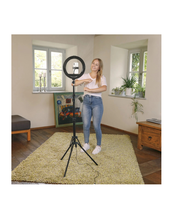 Hama SpotLight Steady 120 III LED-Ringleuchte f. Smartphone główny