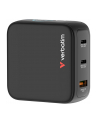 Verbatim Mini GaN Charger 100W mit Display 2xUSB-C +1xA   30239 - nr 1
