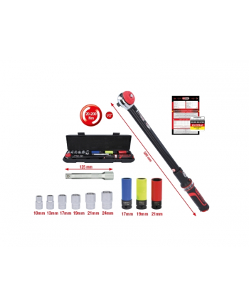 KS Tools 1/2 ERGOTORQUE Drehmomentschlüssel-Satz nr 1